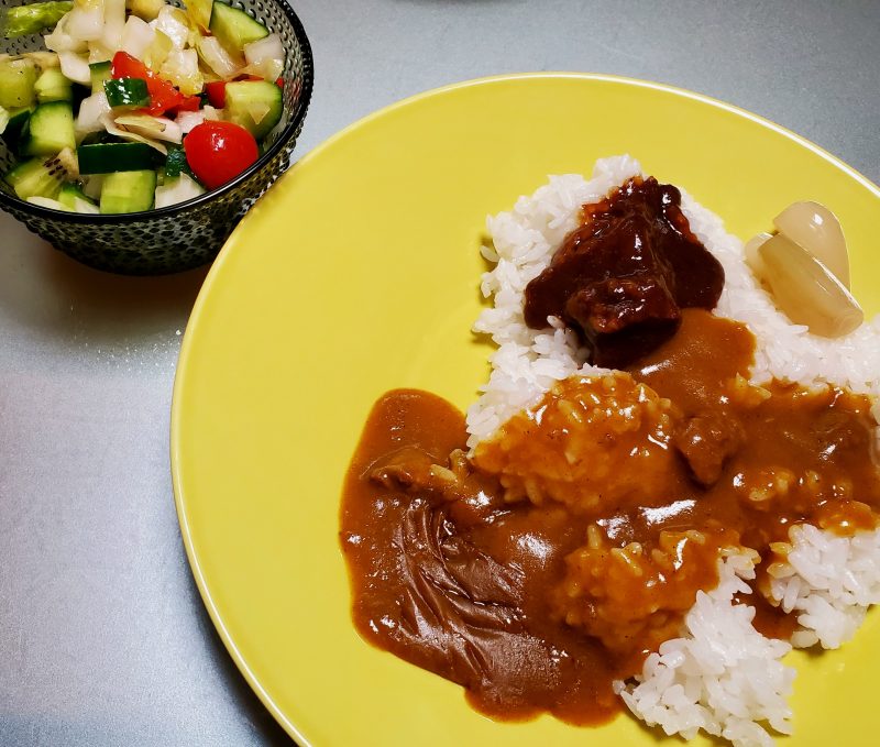 家カレーが食べたい